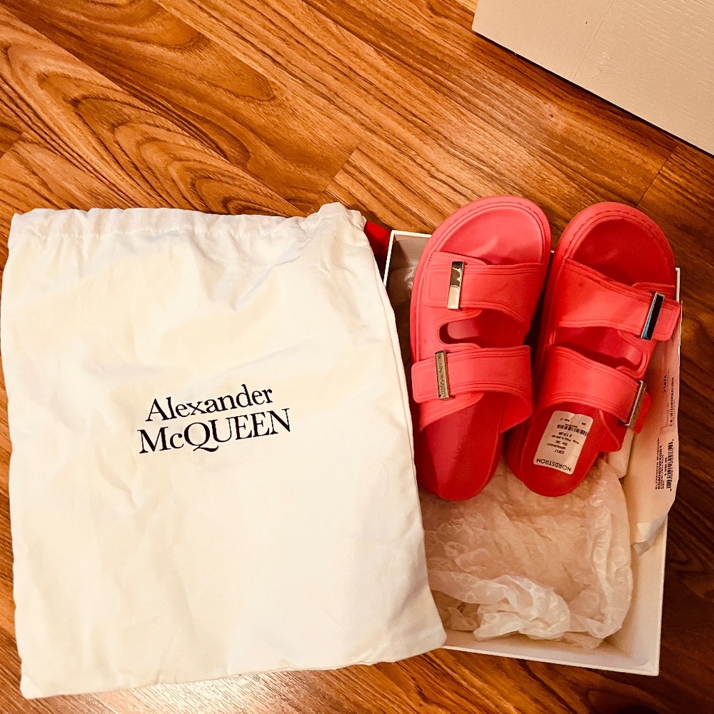 Alexander McQueen slides